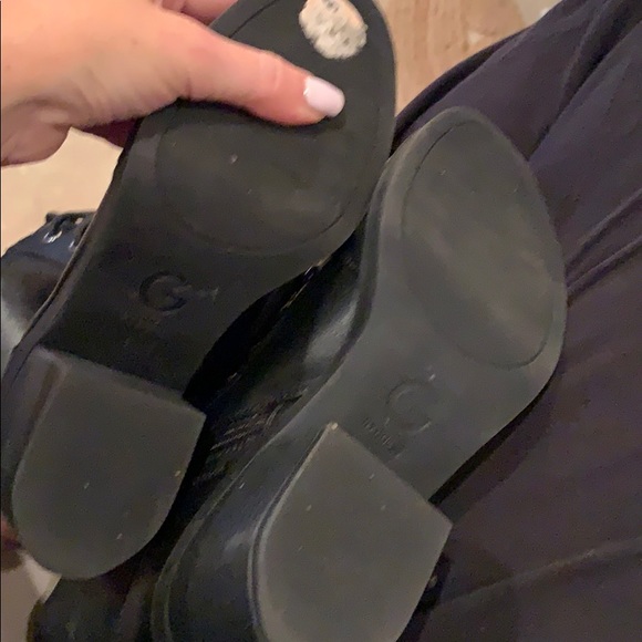 Black Guess military boots - Picture 4 of 4